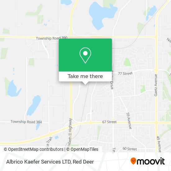Albrico Kaefer Services LTD map