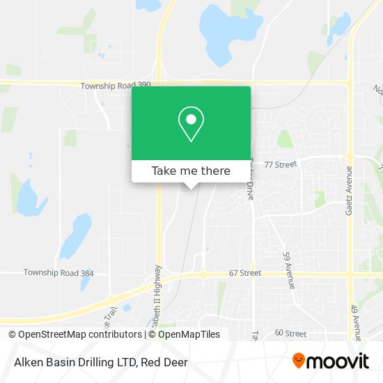 Alken Basin Drilling LTD map