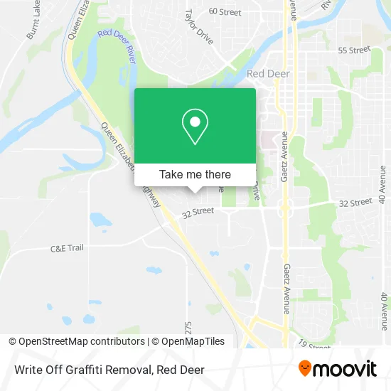 Write Off Graffiti Removal map