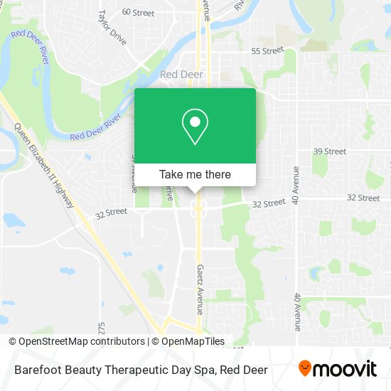 Barefoot Beauty Therapeutic Day Spa map