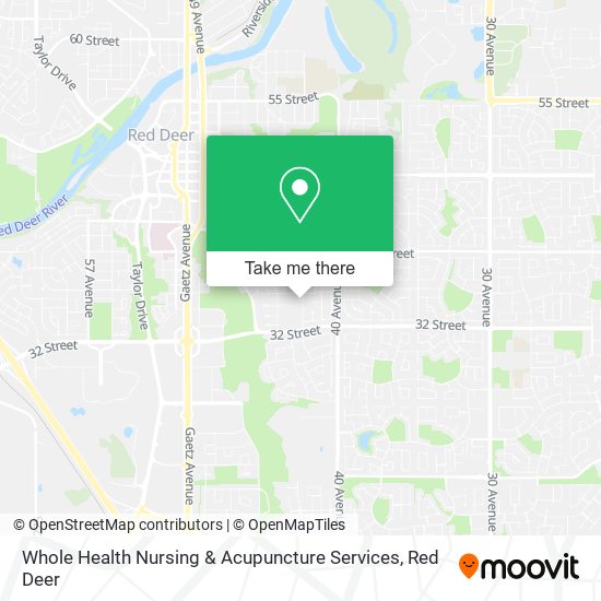 Whole Health Nursing & Acupuncture Services map