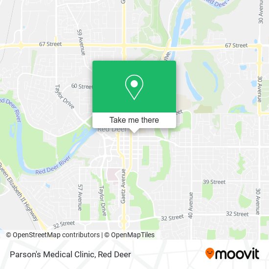 Parson's Medical Clinic map
