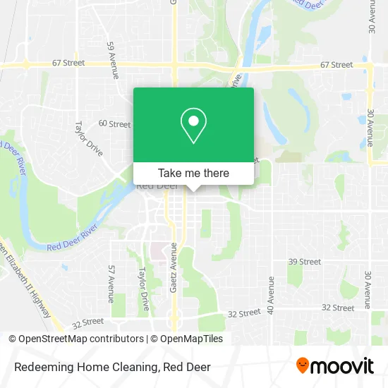 Redeeming Home Cleaning map