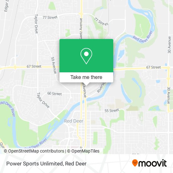 Power Sports Unlimited map