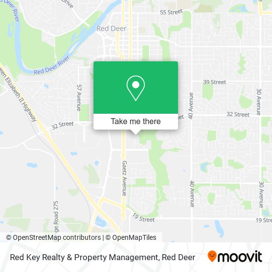 Red Key Realty & Property Management map