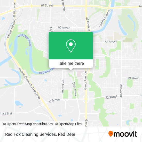Red Fox Cleaning Services map