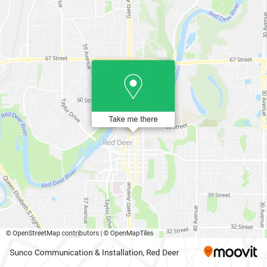 Sunco Communication & Installation map