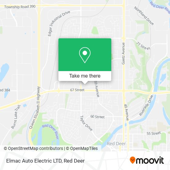 Elmac Auto Electric LTD map