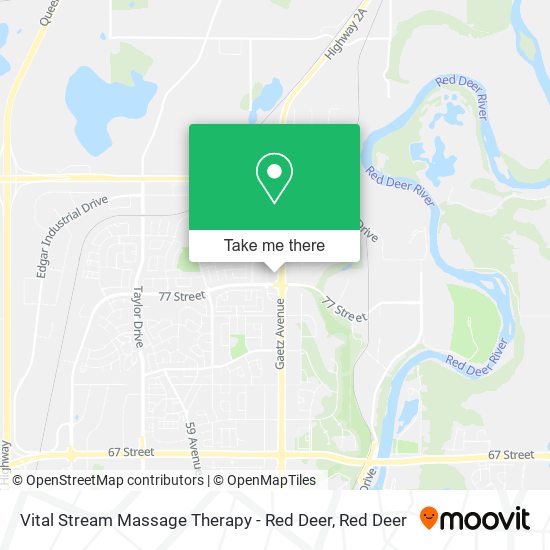 Vital Stream Massage Therapy - Red Deer plan