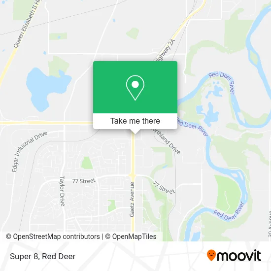 Super 8 map