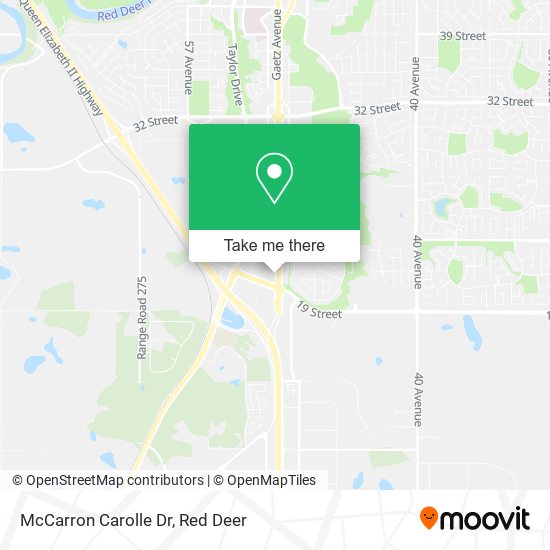 McCarron Carolle Dr map