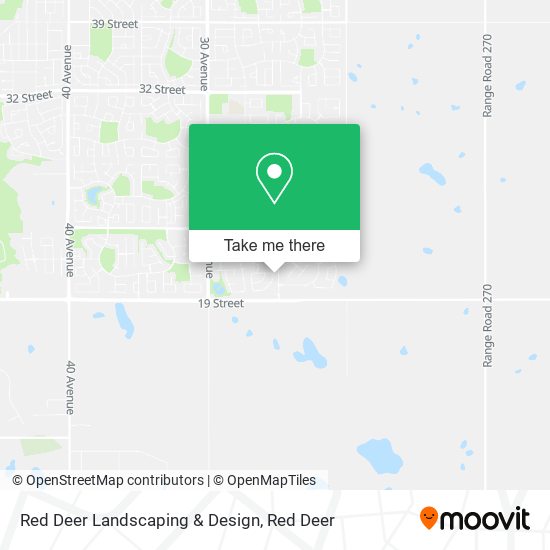 Red Deer Landscaping & Design map
