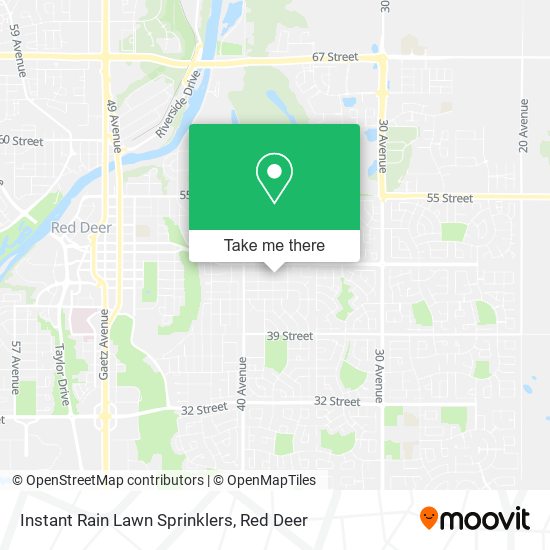 Instant Rain Lawn Sprinklers map