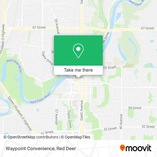 Waypoint Convenience map