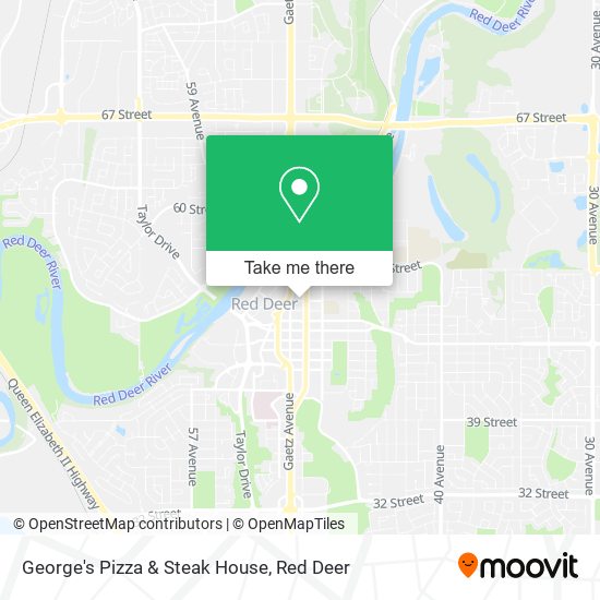 George's Pizza & Steak House map