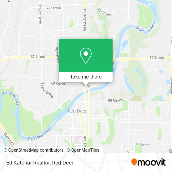 Ed Katchur Realtor map
