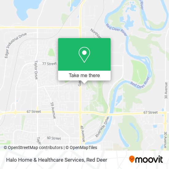 Halo Home & Healthcare Services map