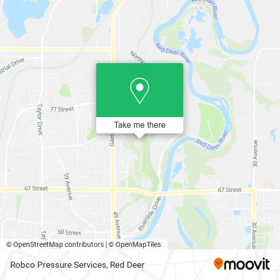 Robco Pressure Services map