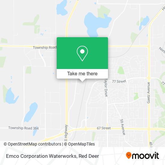 Emco Corporation Waterworks map