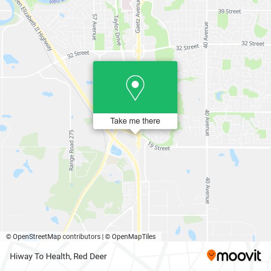 Hiway To Health map