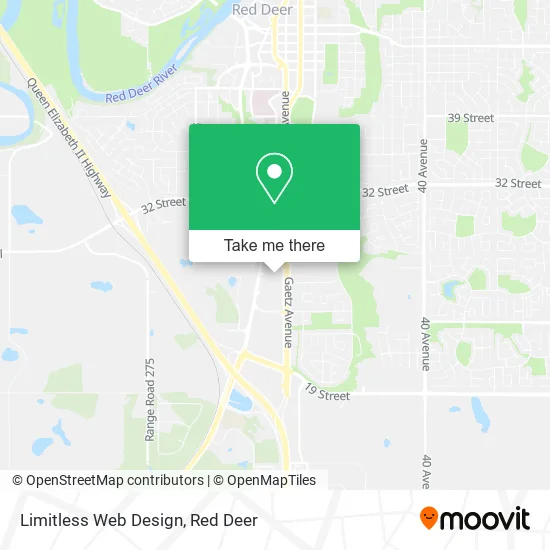 Limitless Web Design map