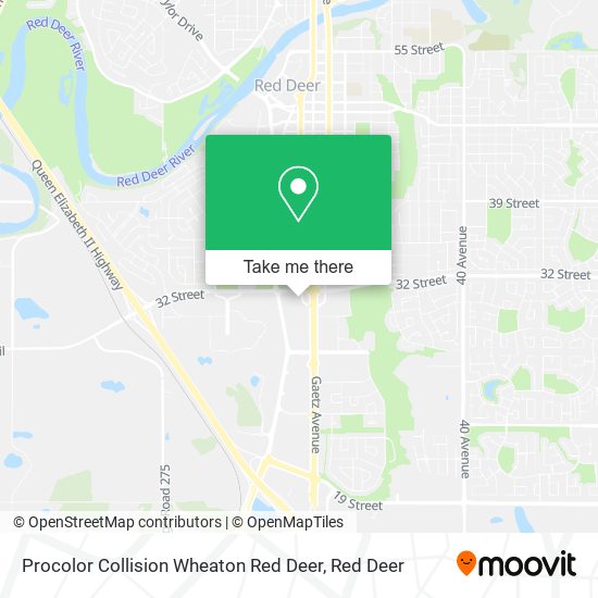 Procolor Collision Wheaton Red Deer map