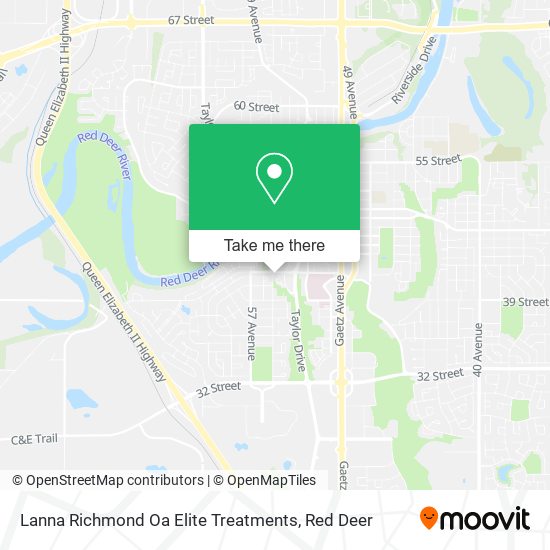 Lanna Richmond Oa Elite Treatments map