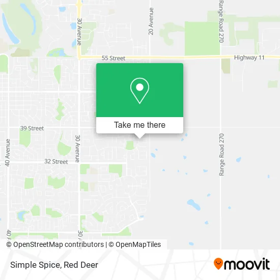 Simple Spice map