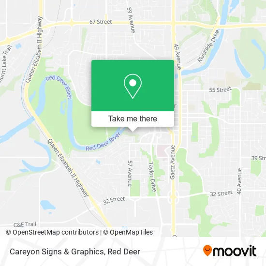 Careyon Signs & Graphics map