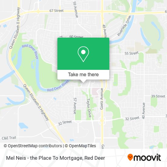 Mel Neis - the Place To Mortgage map