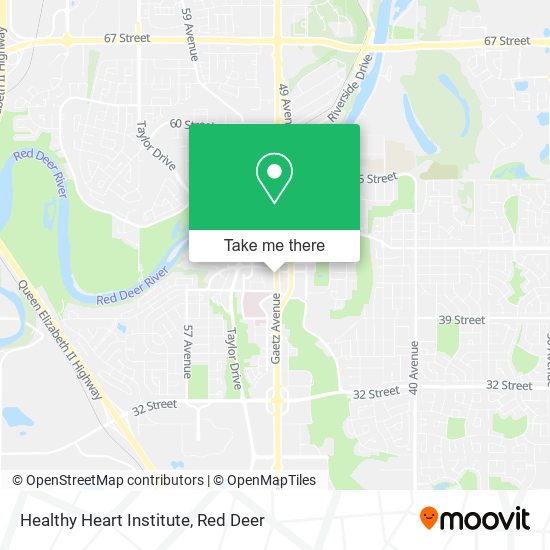 Healthy Heart Institute map