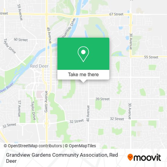 Grandview Gardens Community Association map