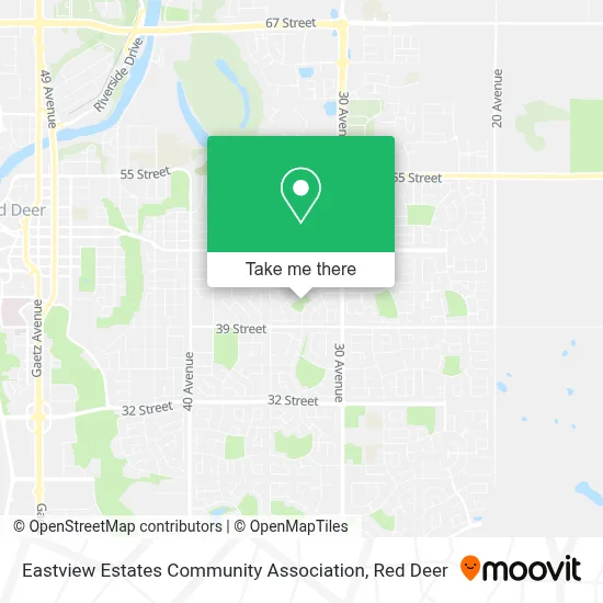 Eastview Estates Community Association map