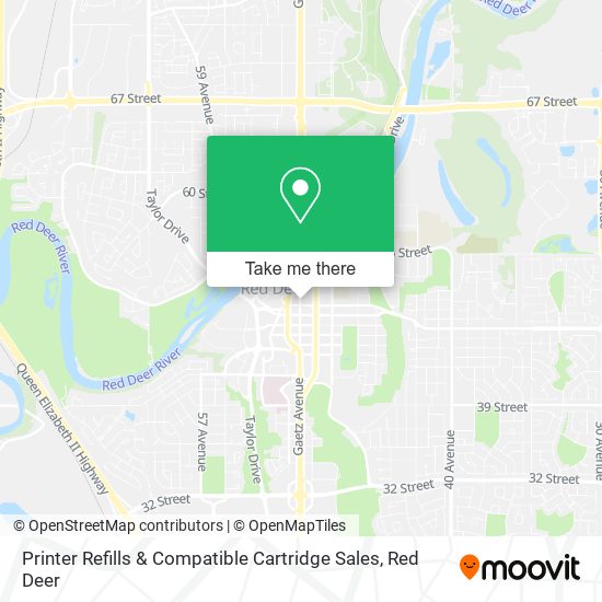 Printer Refills & Compatible Cartridge Sales map