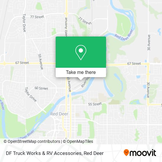 DF Truck Works & RV Accessories map