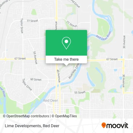 Lime Developments map