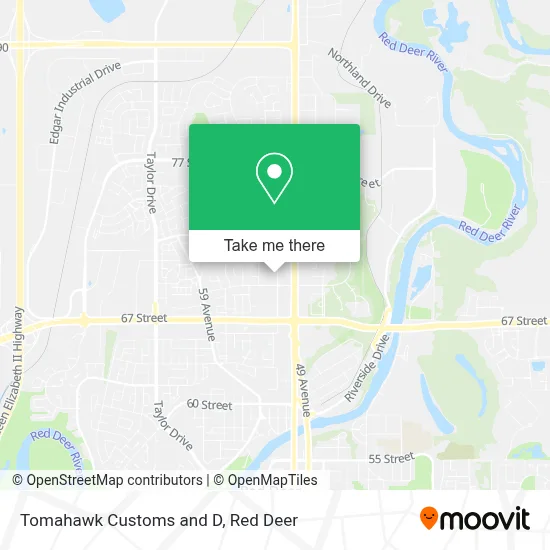 Tomahawk Customs and D map