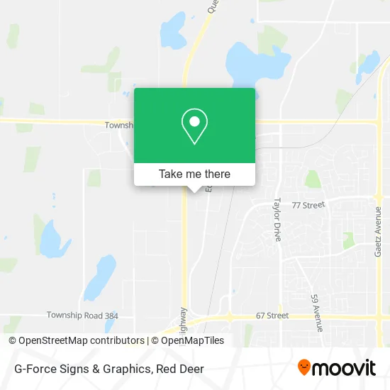 G-Force Signs & Graphics map