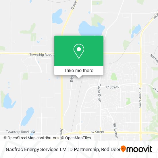 Gasfrac Energy Services LMTD Partnership map