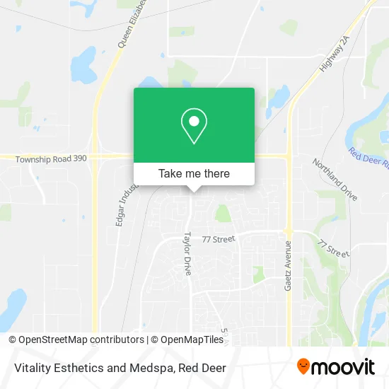 Vitality Esthetics and Medspa map