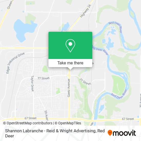 Shannon Labranche - Reid & Wright Advertising map