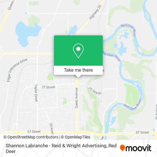 Shannon Labranche - Reid & Wright Advertising map