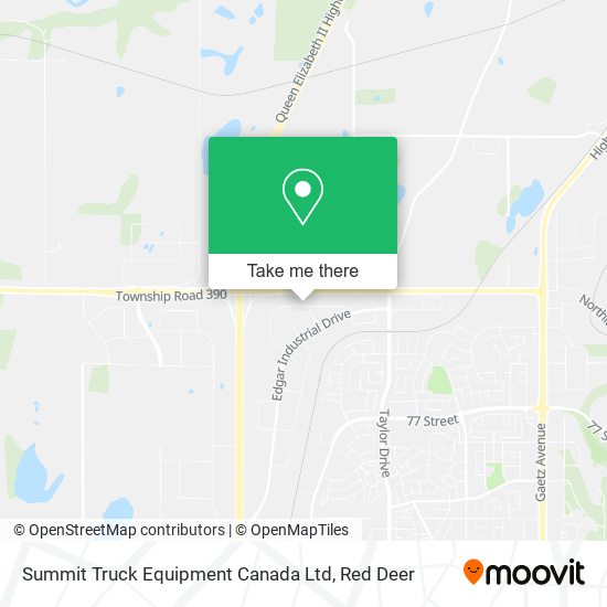 Summit Truck Equipment Canada Ltd map