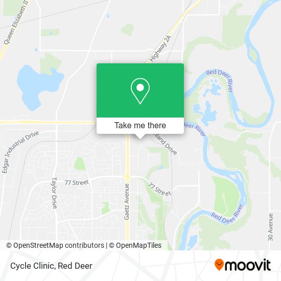 Cycle Clinic map
