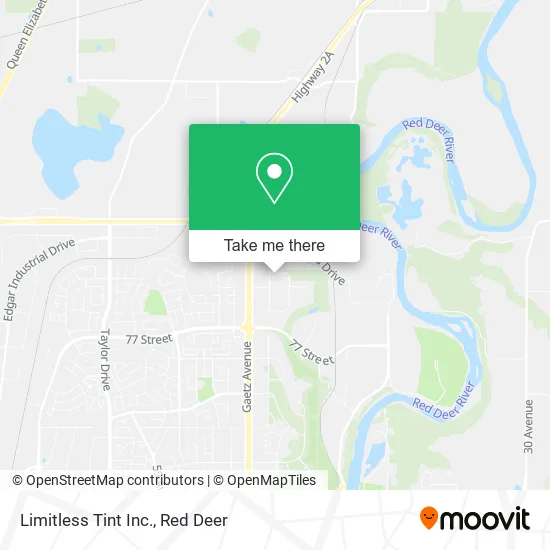 Limitless Tint Inc. map