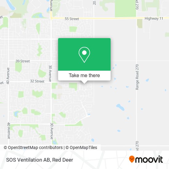 SOS Ventilation AB map