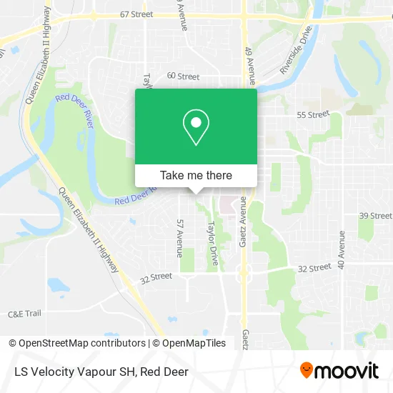 LS Velocity Vapour SH map