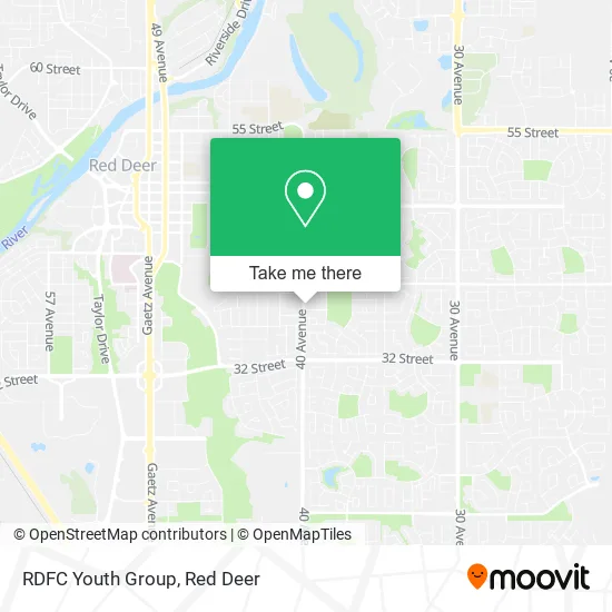 RDFC Youth Group map