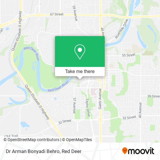 Dr Arman Bonyadi Behro map
