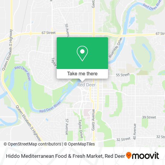 Hiddo Mediterranean Food & Fresh Market map